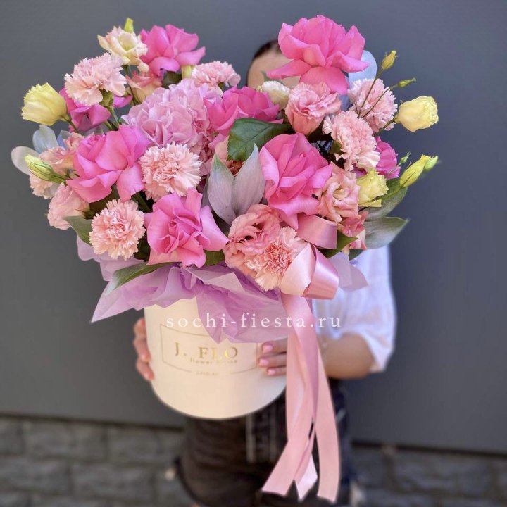 Цветочный бокс "Сальма" в Тольятти