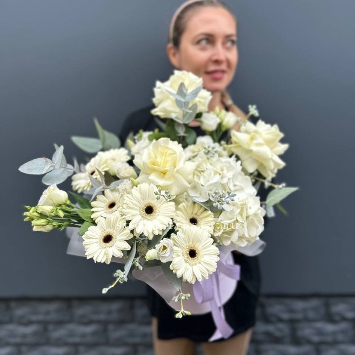 Цветочный бокс "Лавандовый сон" в Тольятти