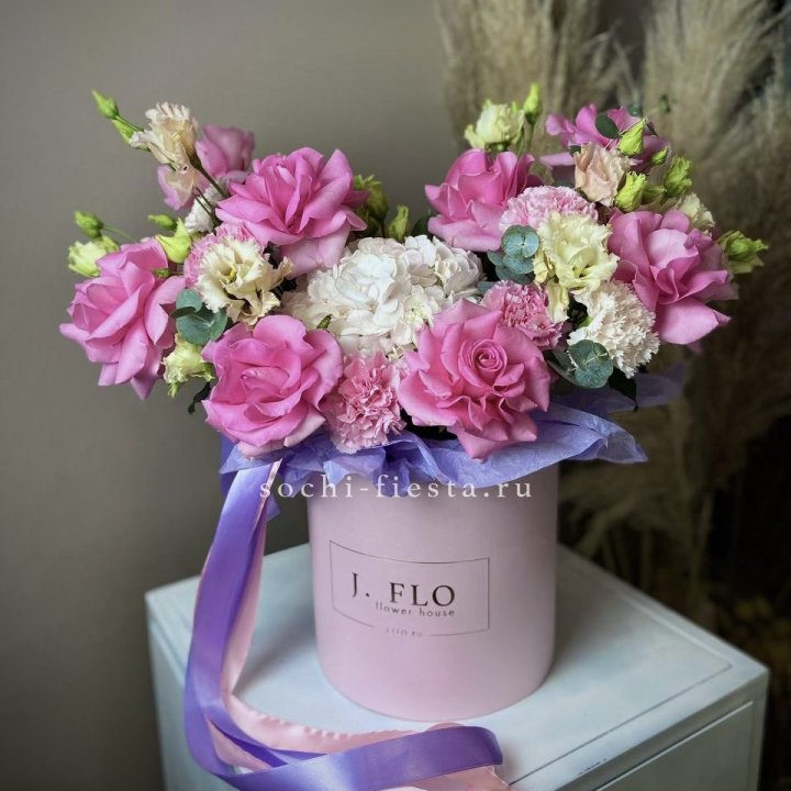 Цветочная коробка "Мишель" в Тольятти