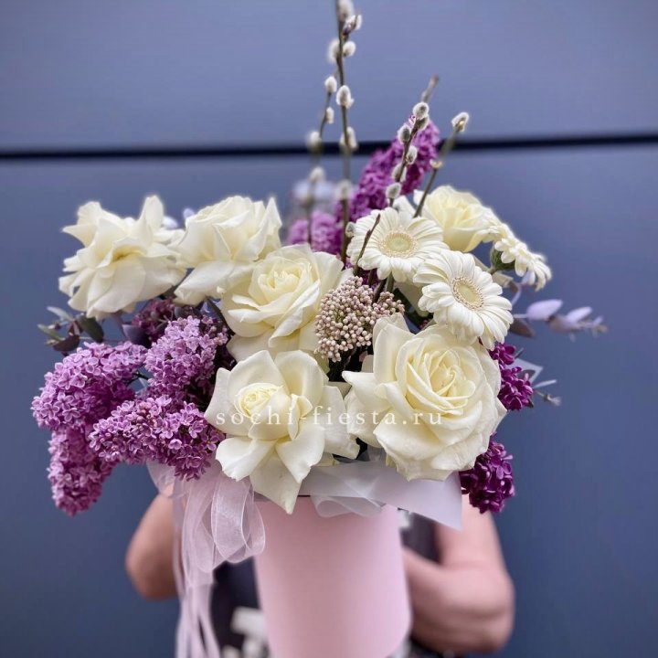 Цветочный бокс "Светлое Воскресенье" в Тольятти