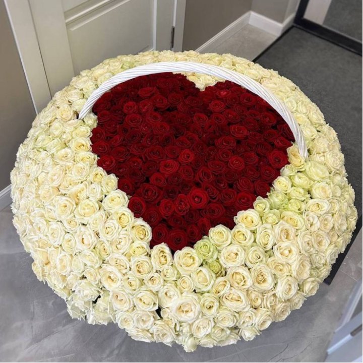 501 роза сердце в Тольятти