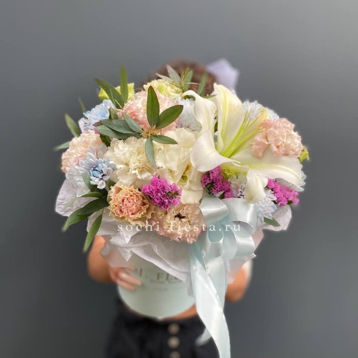 Дизайнерский цилиндр "Лилия" в Тольятти