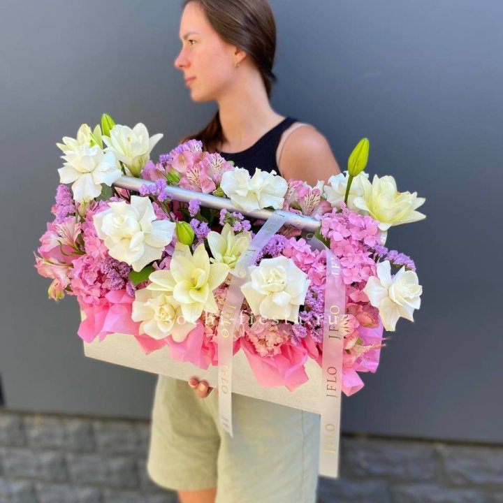 Большой бокс розовый в Тольятти