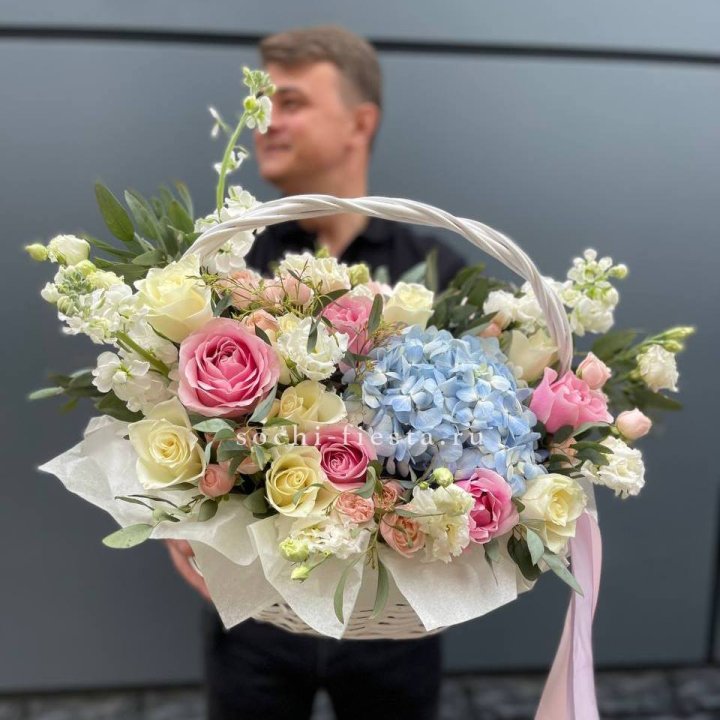 Авторская корзина "Аполинария" в Тольятти