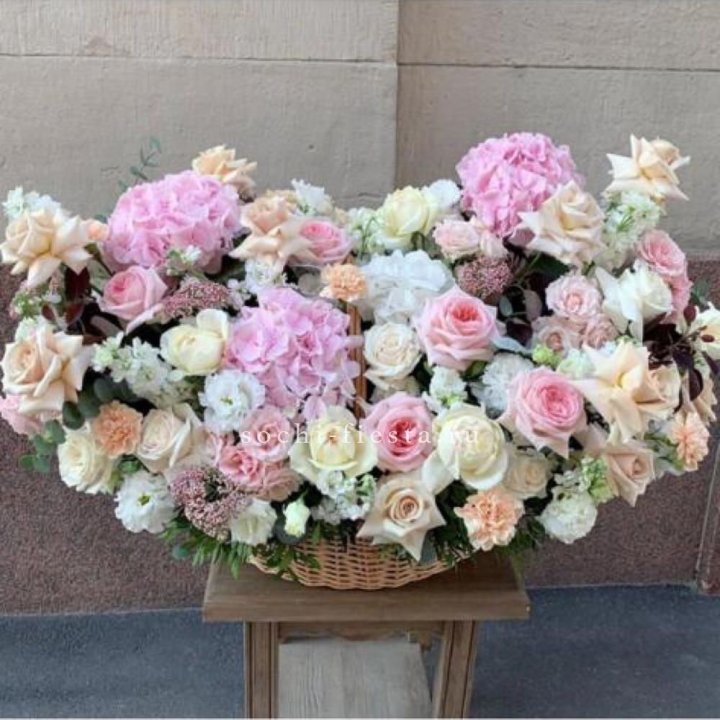 Цветочная корзина макси N2 в Тольятти