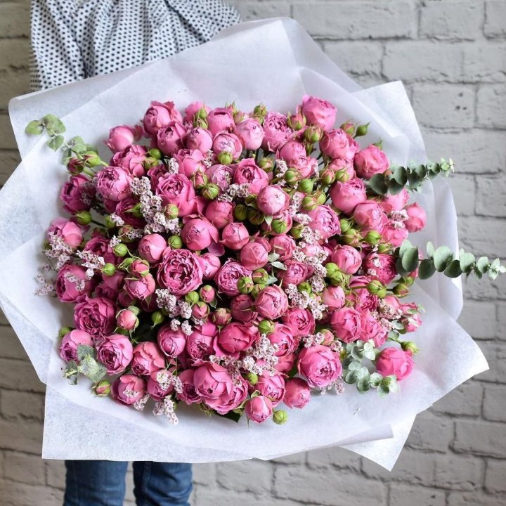 51 кустовая роза в Тольятти