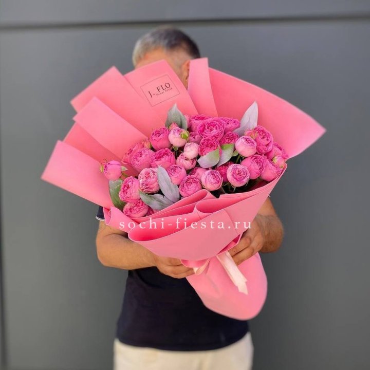 Пионовидные розы баблс №2 в Тольятти
