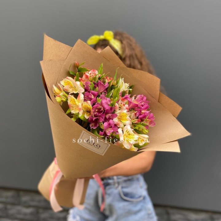 Альстромерии в крафте в Тольятти