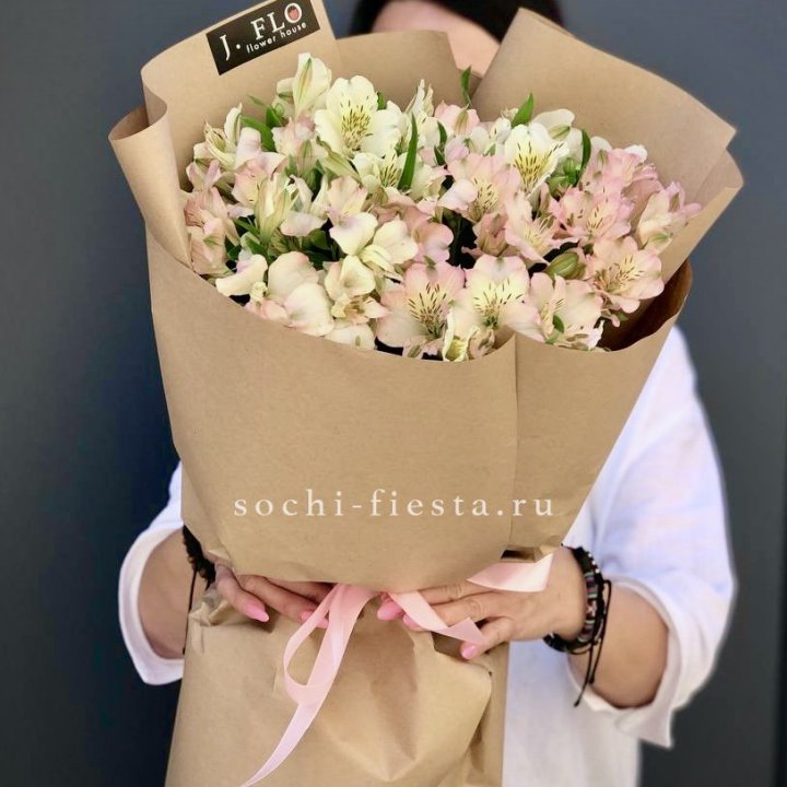 17  альстромерий в крафте в Тольятти