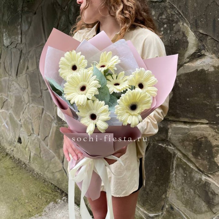 Букет голландских гербер  в Тольятти