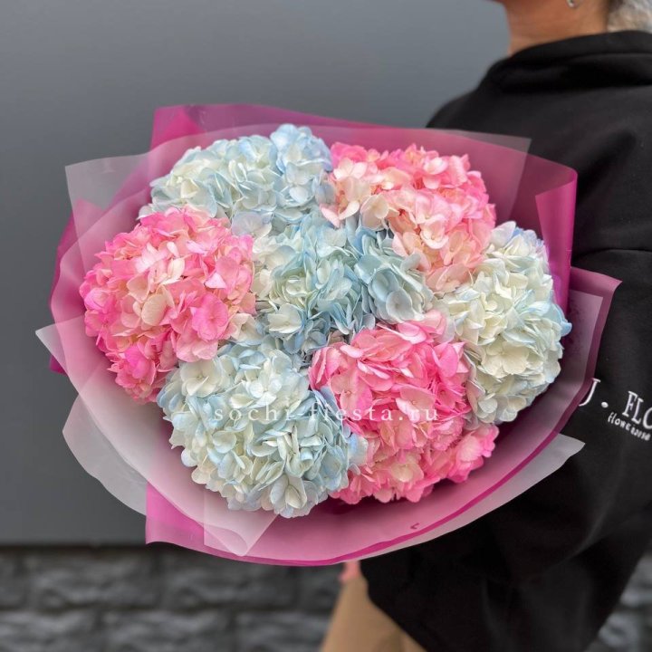 Букет гортензий "Тоника №2" в Тольятти