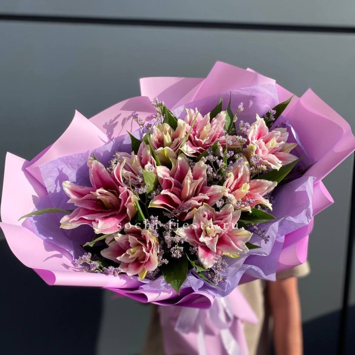 Букет пионовидных лилий №4 в Тольятти