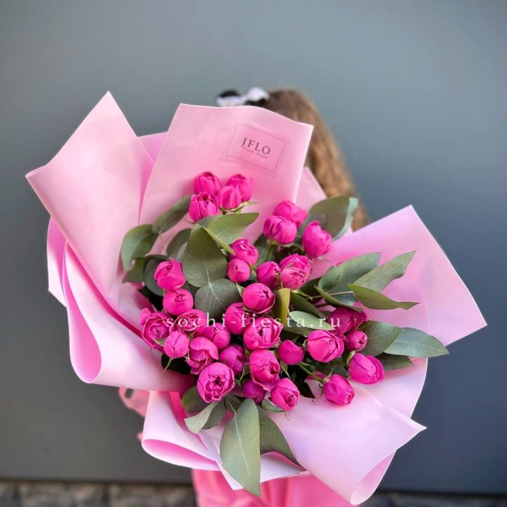 Пионовидные розы баблс в Тольятти