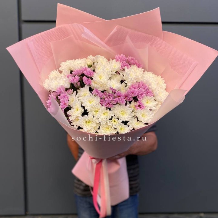  Букет хризантем- гигант  в Тольятти