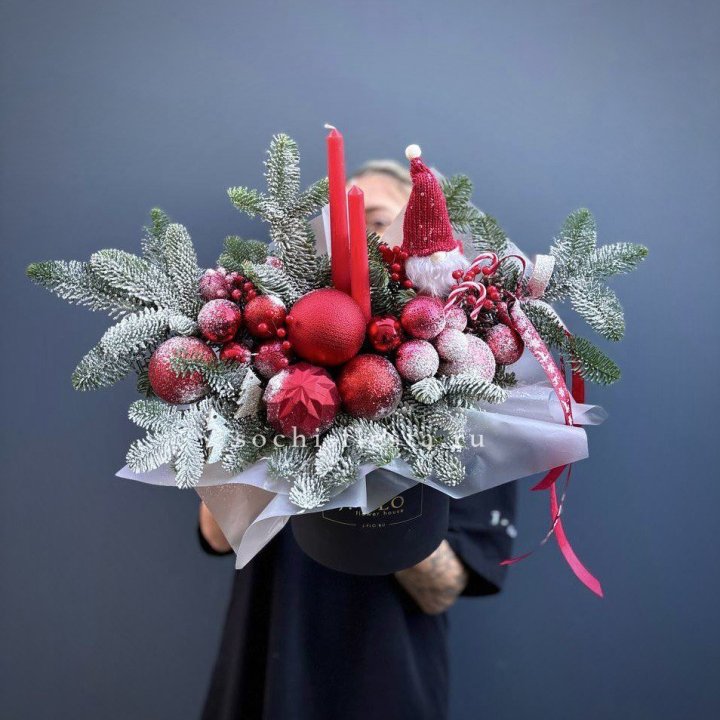 Композиция "Мери крисмас ред" в Тольятти