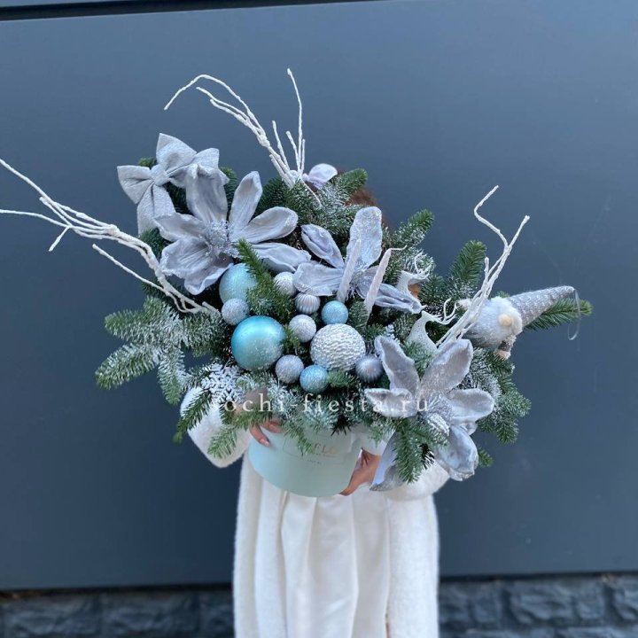 Композиция "Снежный цветок" в Тольятти