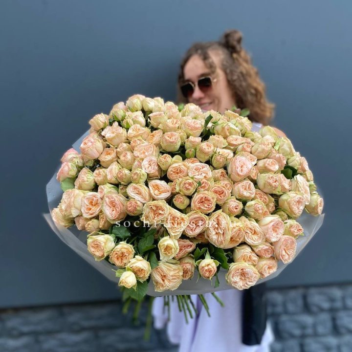 51 пионовидная роза в Тольятти