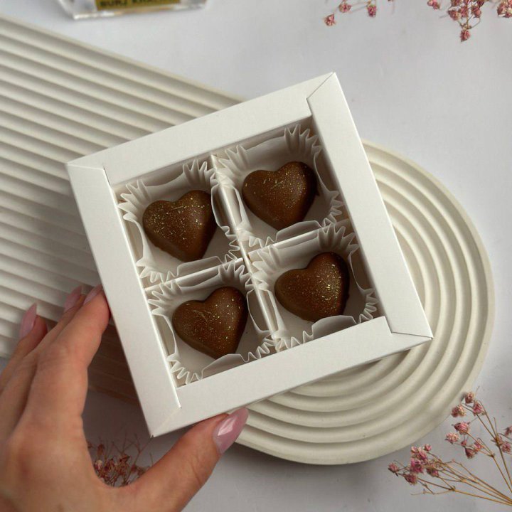 Бельгийский шоколад сердца в Тольятти