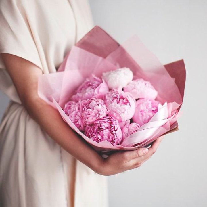 9 зефирных пионов в Тольятти