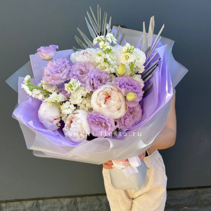  Букет "Лавандовое мороженое" в Тольятти