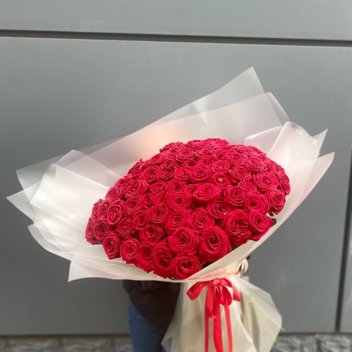 101 высокая роза в Тольятти