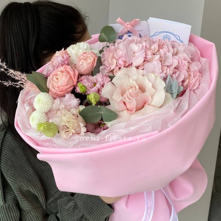 Авторский букет "Пинки" в Тольятти
