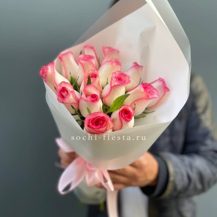 15 роз "Джумилия" в Тольятти