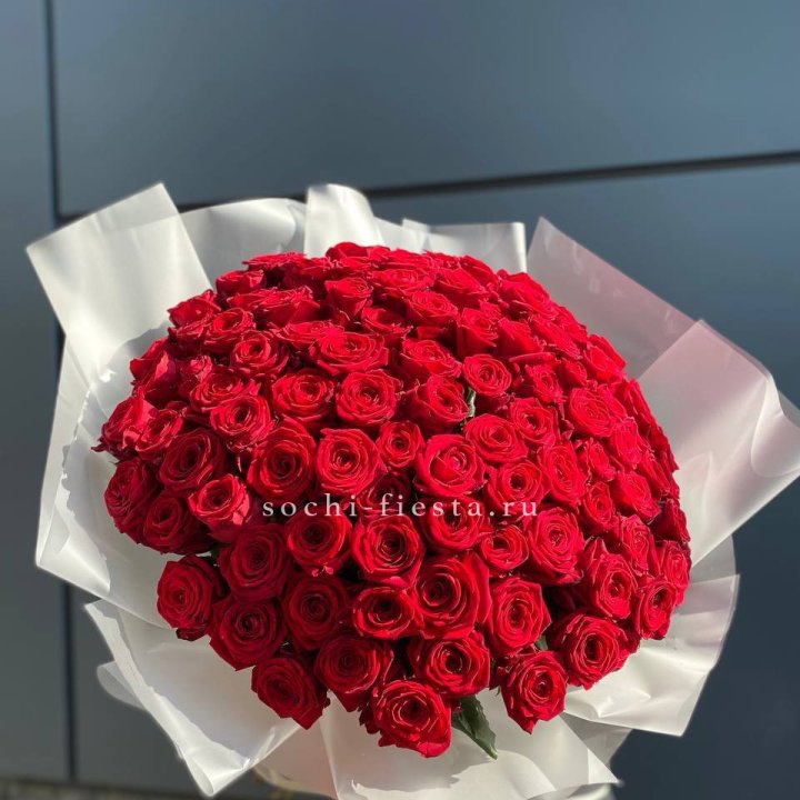 101 высокая роза в Тольятти