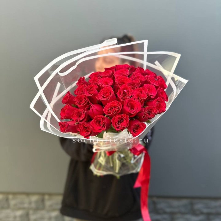 31 красная роза в Тольятти