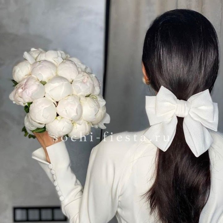 Свадебный букет пионов в Тольятти