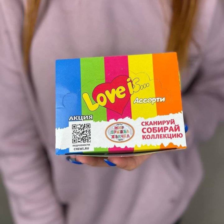 Жевательная резинка "Любовь это..." в Тольятти