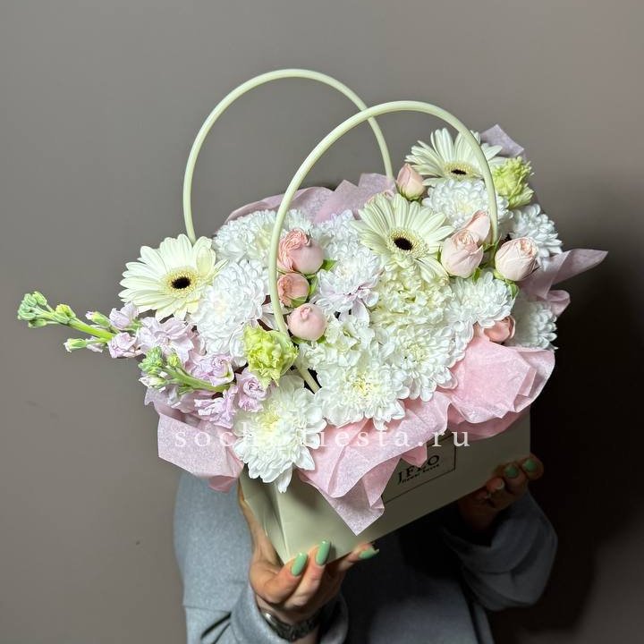 Сумочка "Белый рассвет" в Тольятти