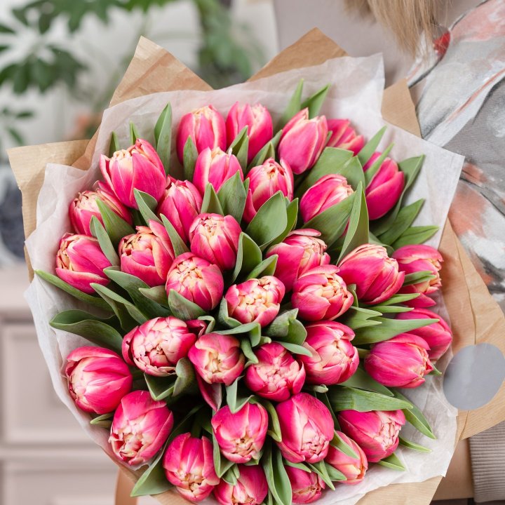 Букет пионовидных тюльпанов в Тольятти