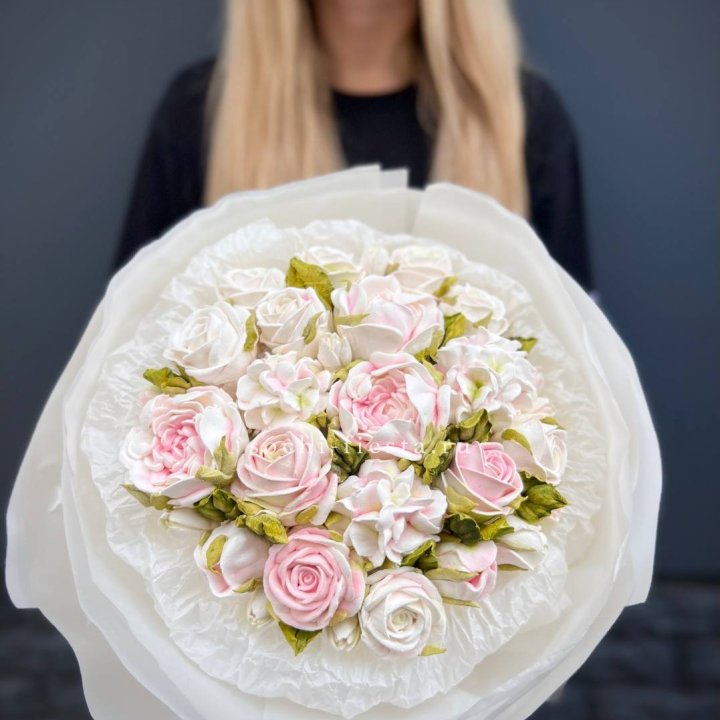 Сладкий букет из ЗЕФИРА нежный в Тольятти